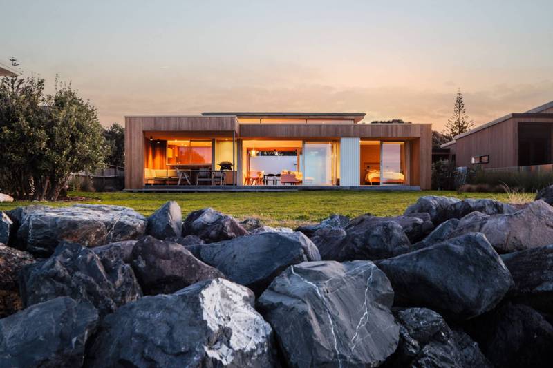 Waihi Beach海滨新建住宅