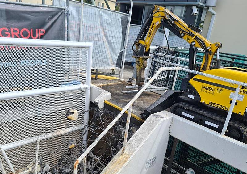 Warringah Mall Structural Demolition Project
