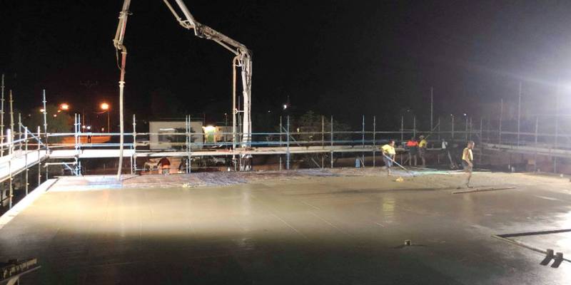 Tennant Creek 警察局混凝土供應與泵送