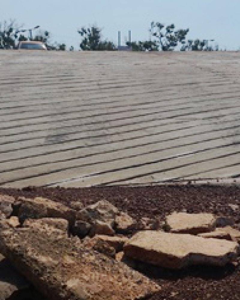 Galiwinku Nâng cấp Bến cập tàu sà lan Sau Bão