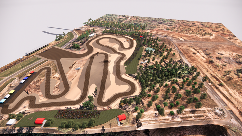 Thiết kế Đường đua Motocross Quốc tế Hidden Valley