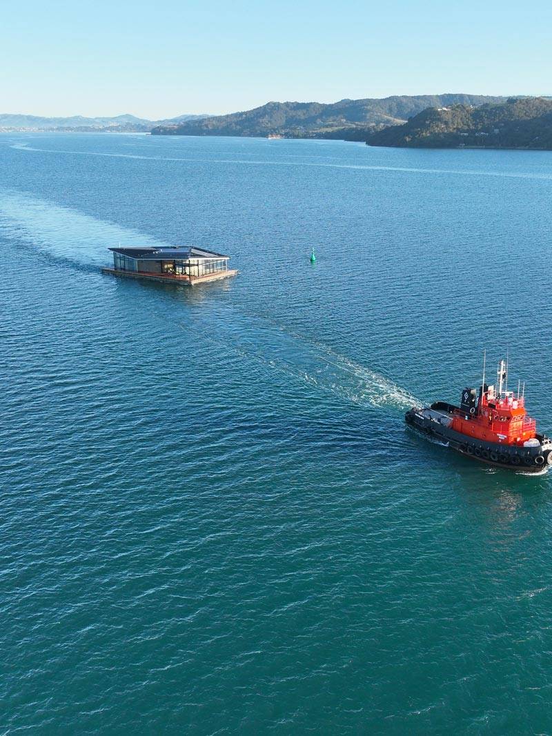 Waiheke Island Floating Dock Office Building