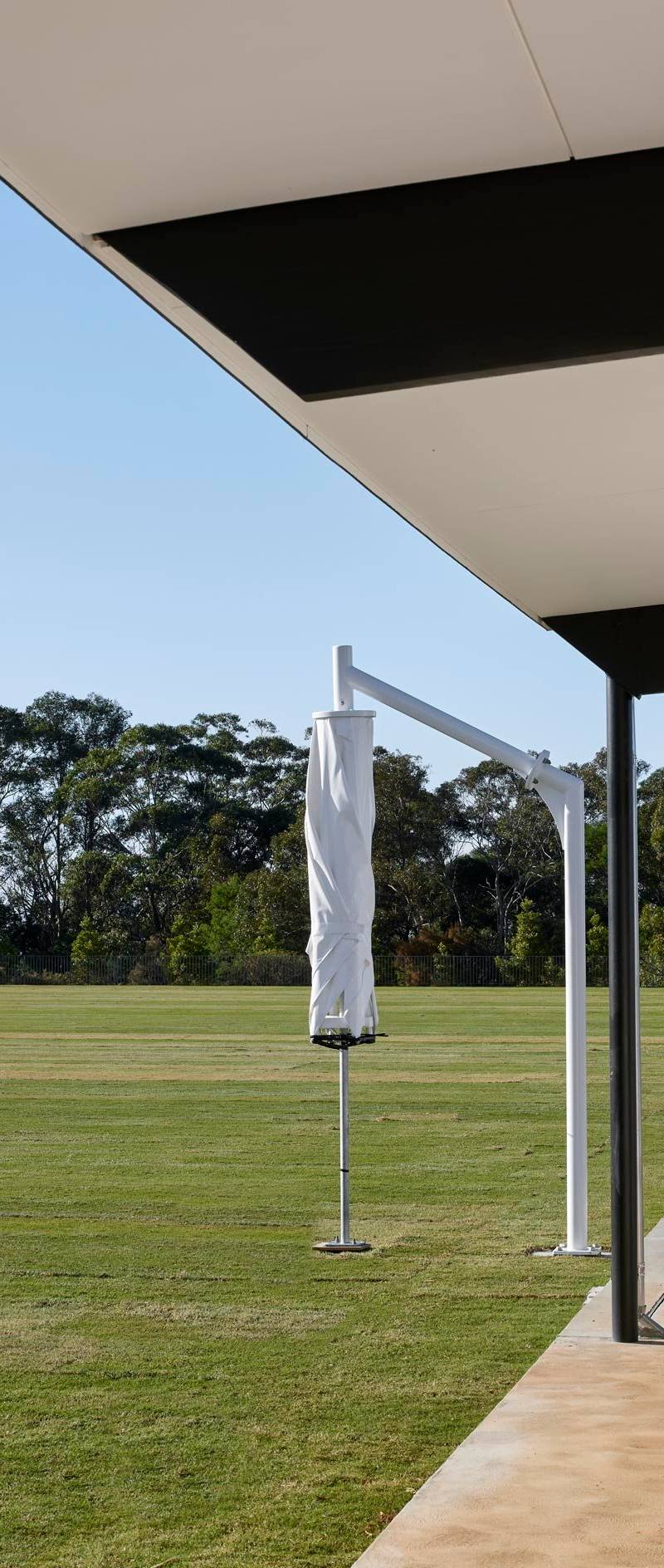 Artie Smith Oval Croquet Pavilion